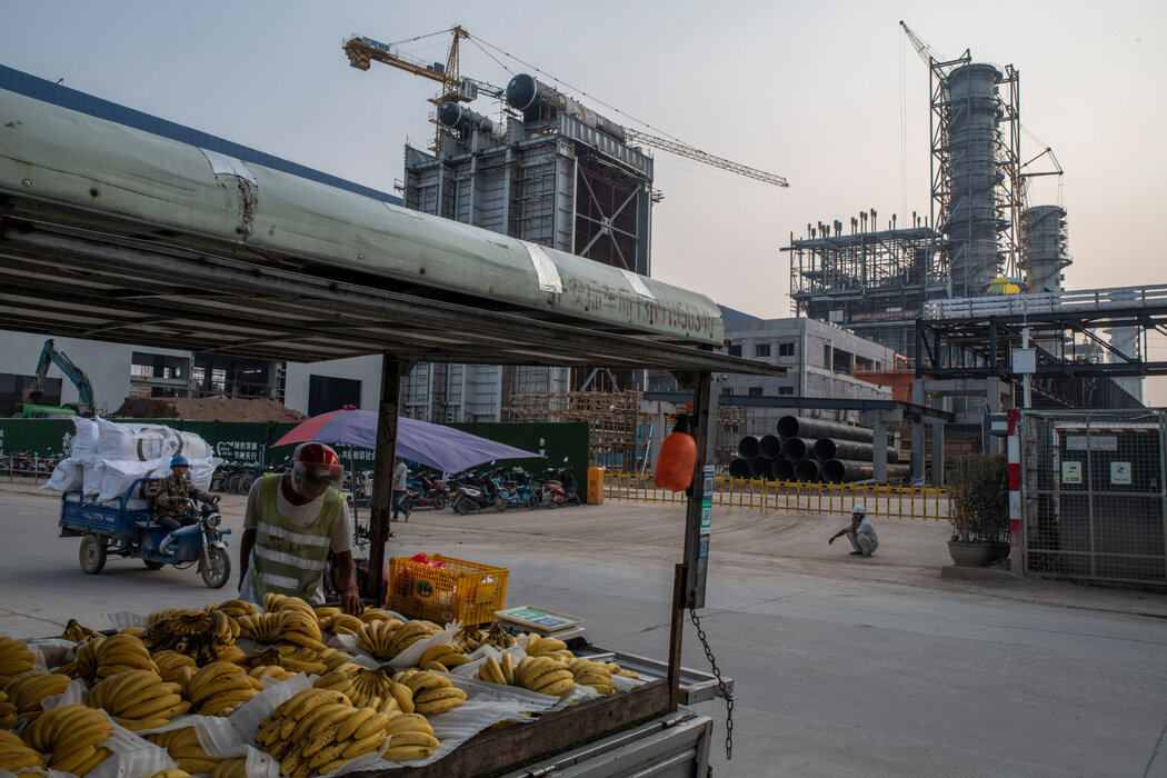 东莞正在建设的一座燃气发电厂