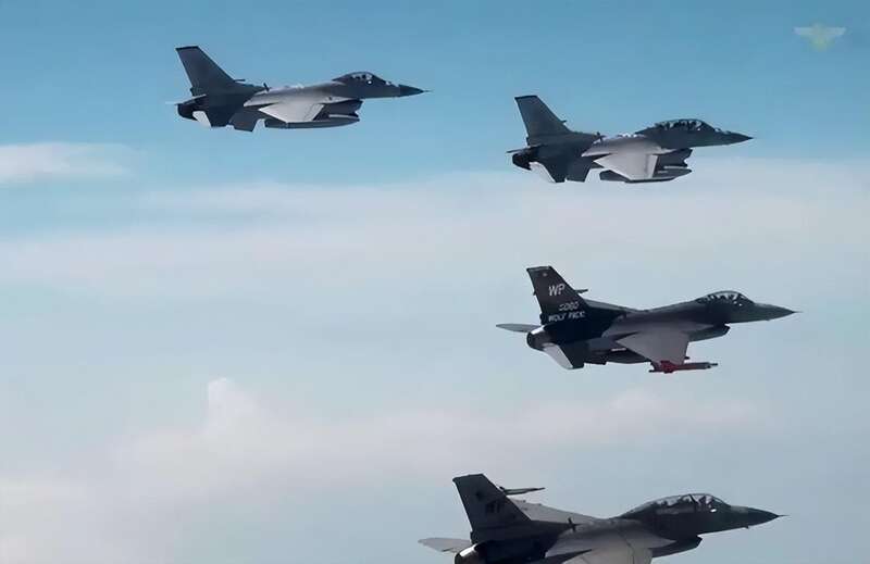 随着韩美“警戒风暴”联合空中演习的刻意延长