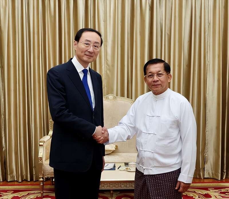 敏昂莱亲见中国副外长